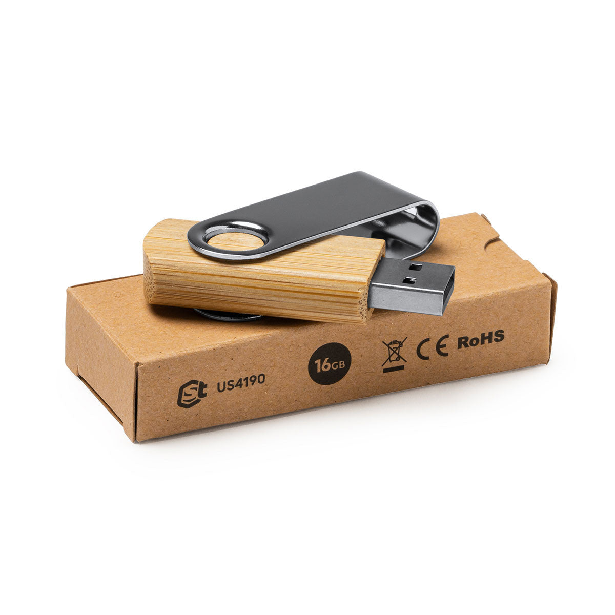 USB-Stick mit Bambusgehäuse
