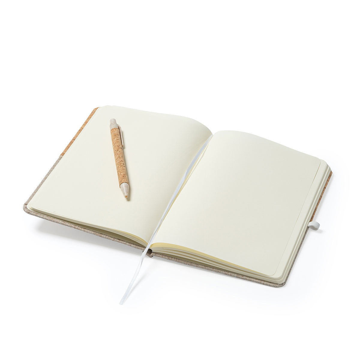 Notizbuch mit Korkeinband