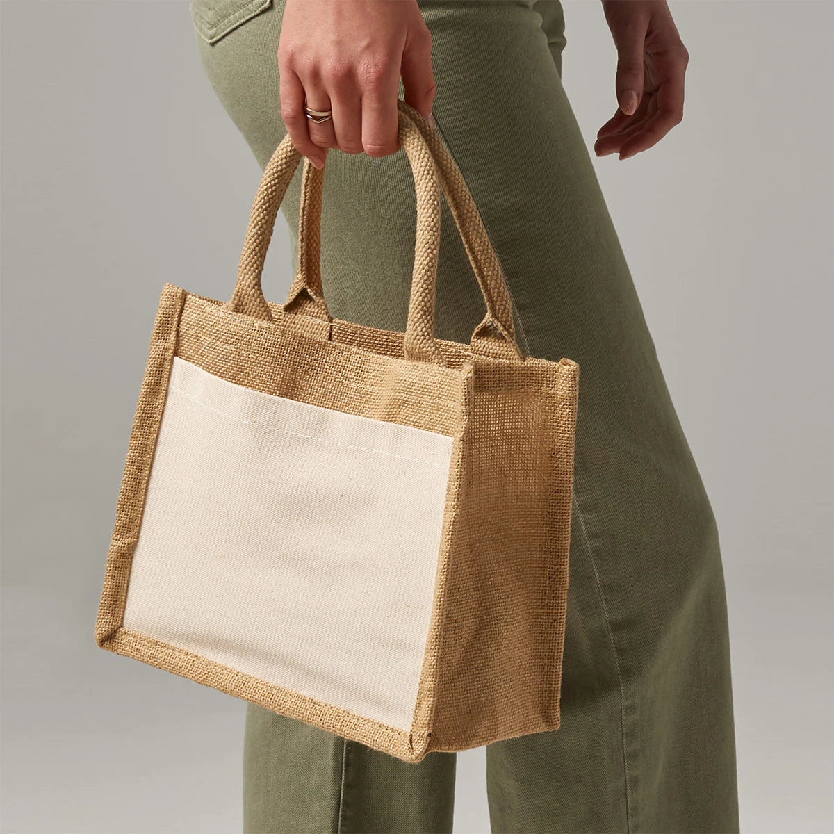 Westford Mill - kleine Jutetasche