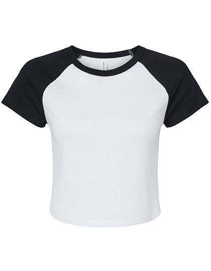 Women´s Micro Rib Raglan Baby Tee - Bauchfrei