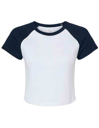 Women´s Micro Rib Raglan Baby Tee - Bauchfrei