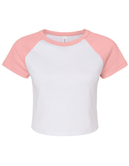 Women´s Micro Rib Raglan Baby Tee - Bauchfrei