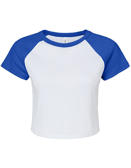 Women´s Micro Rib Raglan Baby Tee - Bauchfrei