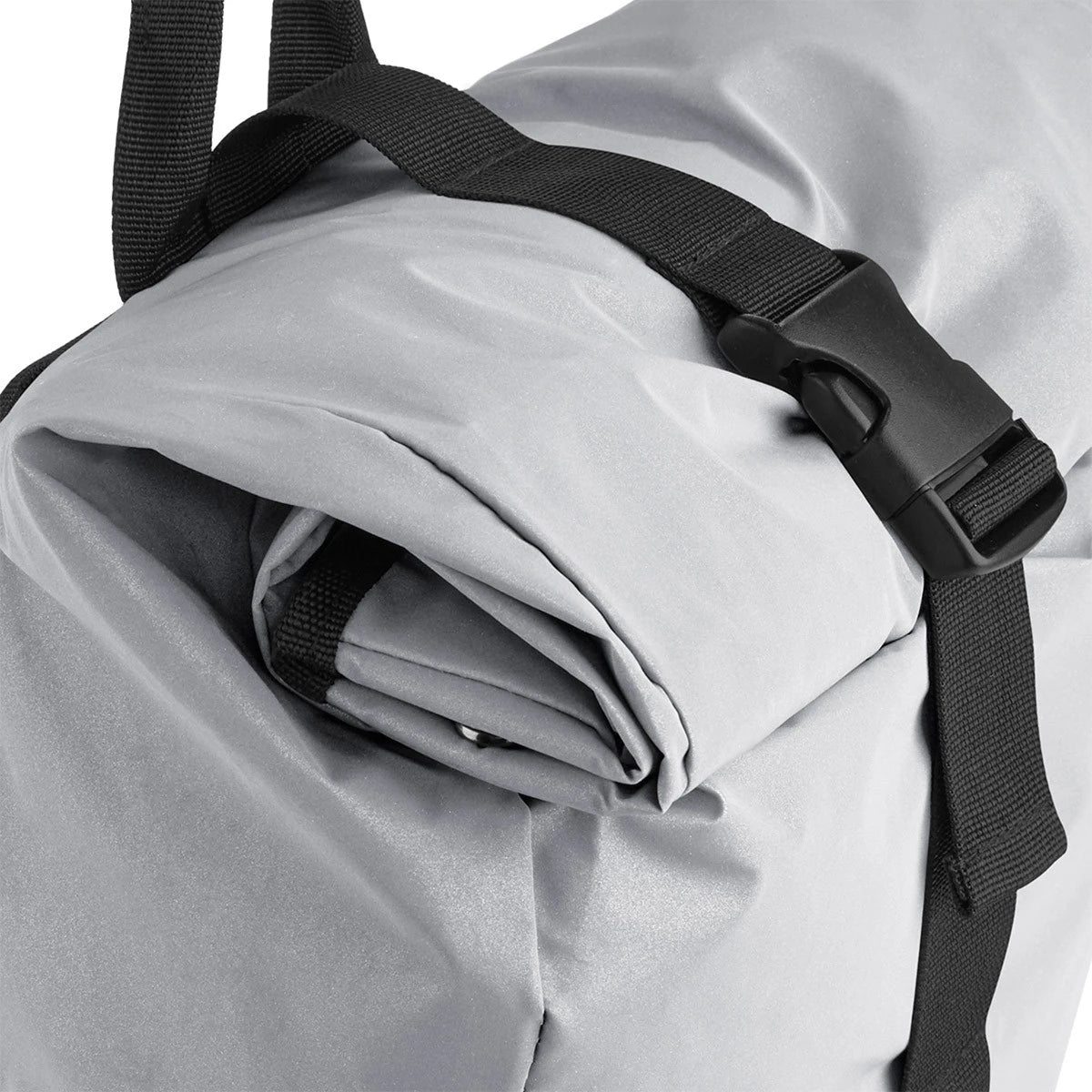 Reflective Roll-Top Backpack