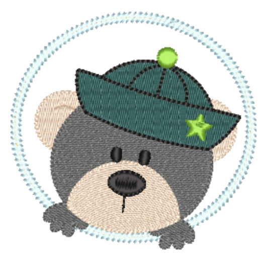 Stickdatei Marine Bär