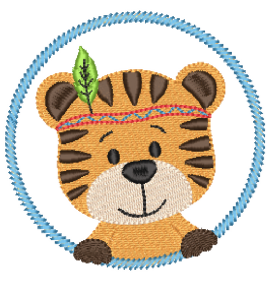 Stickdatei Tiger